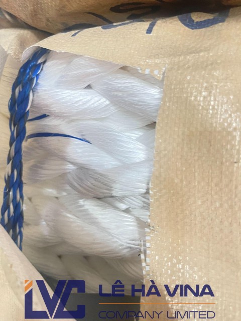 bán dây neo tàu PP, dây neo tàu PP 8 tao, dây neo tàu 40mm, Dây neo tàu D40, Lê Hà Vina, Công ty Lê Hà Vina, Công ty Lê Hà, khách hàng cảng Cái Mép