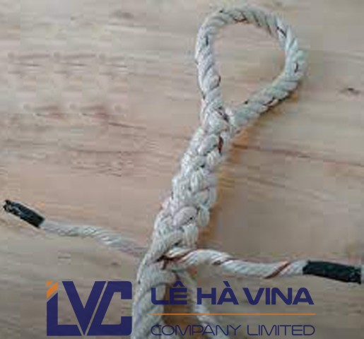 Dây buộc tàu, Buộc dây theo tàu, Hướng dẫn cách chầu đầu dây thừng, Sử dụng nút dây