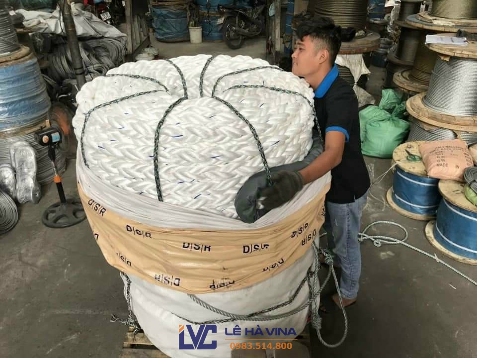 dây buộc tàu polypropylene dây thừng 8 tao, dây buộc tàu, dây thừng buộc tàu, dây thừng neo tàu