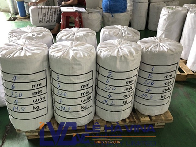 dây buộc tàu 2 thành phần, dây buộc tàudây buộc tàu nilon, Dây buộc tàu PP