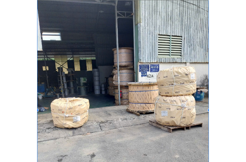 dây neo tàu, Công ty Lê Hà Vina, Lê Hà Vina, cảng biển Miền Tây, dây neo, Dây bô